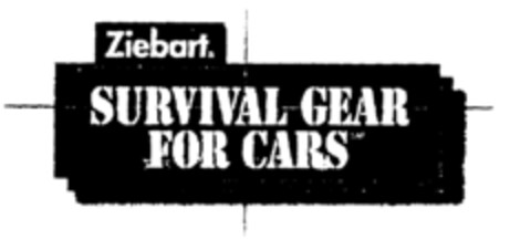 Ziebart SURVIVAL GEAR FOR CARS Logo (EUIPO, 13.01.1998)