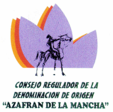 CONSEJO REGULADOR DE LA DENOMINACION DE ORIGEN "AZAFRAN DE LA MANCHA" Logo (EUIPO, 02.06.1999)