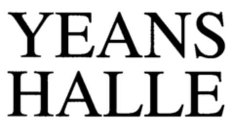 YEANS HALLE Logo (EUIPO, 20.10.2000)