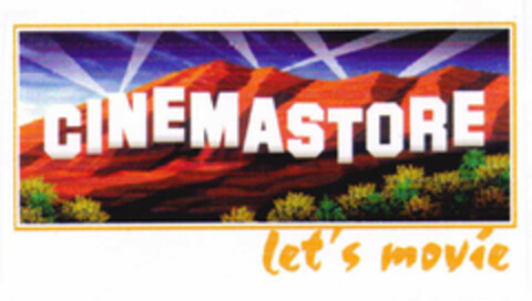 CINEMASTORE let's movie Logo (EUIPO, 02/15/2001)