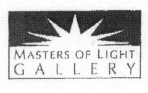 MASTERS OF LIGHT GALLERY Logo (EUIPO, 22.05.2001)