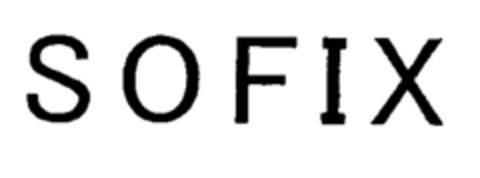 SOFIX Logo (EUIPO, 19.09.2001)