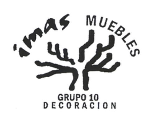 imas MUEBLES GRUPO 10 DECORACION Logo (EUIPO, 11/14/2002)