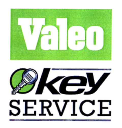 Valeo key SERVICE Logo (EUIPO, 12/20/2002)