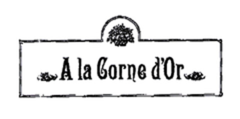 A la Corne d'Or Logo (EUIPO, 01/17/2003)