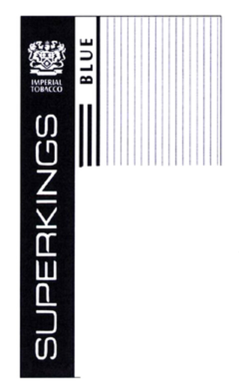 SUPERKINGS BLUE IMPERIAL TOBACCO Logo (EUIPO, 02/03/2003)