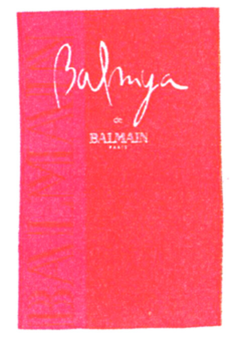 Balmya de BALMAIN PARIS Logo (EUIPO, 10.04.2003)
