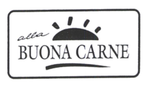 alla BUONA CARNE Logo (EUIPO, 12/22/2003)