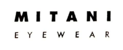 MITANI EYEWEAR Logo (EUIPO, 07.01.2004)