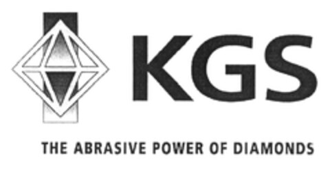 KGS THE ABRASIVE POWER OF DIAMONDS Logo (EUIPO, 14.07.2004)