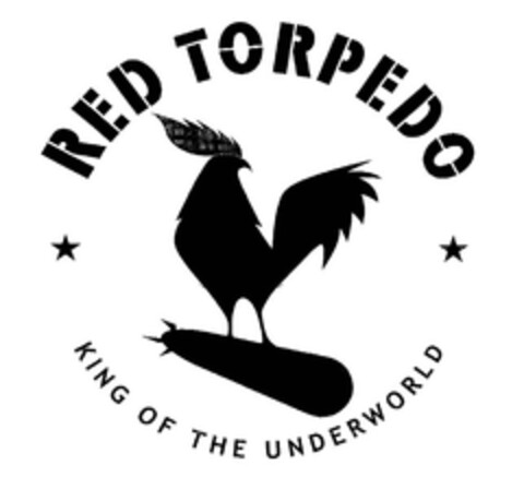 RED TORPEDO KING OF THE UNDERWORLD Logo (EUIPO, 03/24/2005)