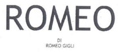 ROMEO DI ROMEO GIGLI Logo (EUIPO, 13.11.2006)