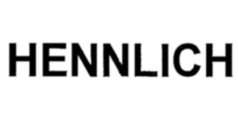 HENNLICH Logo (EUIPO, 01.12.2006)