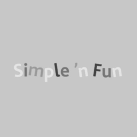 Simple 'n Fun Logo (EUIPO, 19.09.2007)