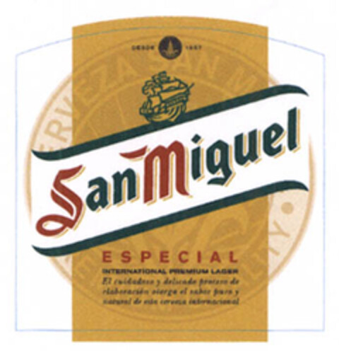 San Miguel Logo (EUIPO, 27.12.2007)