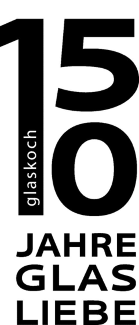 glaskoch 150 JAHRE GLASLIEBE Logo (EUIPO, 12/30/2008)