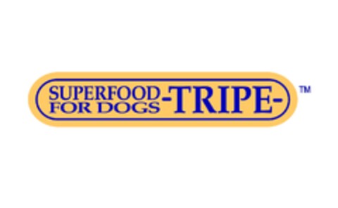 SUPERFOOD FOR DOGS - TRIPE Logo (EUIPO, 06.08.2009)