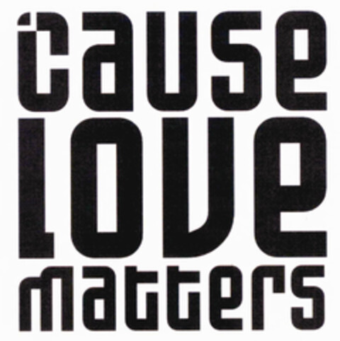 cause love matters Logo (EUIPO, 22.06.2012)