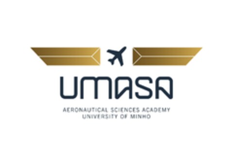 UMASA AERONAUTICAL SCIENCES ACADEMY UNIVERSITY OF MINHO Logo (EUIPO, 01/04/2013)