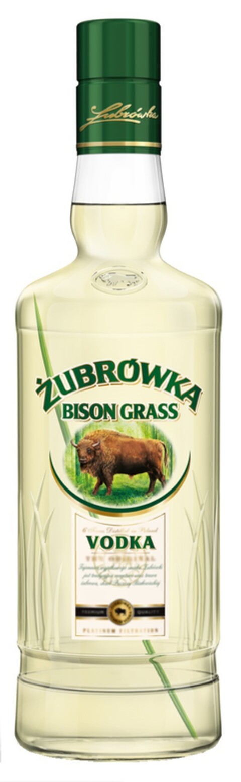 ŻUBRÓWKA BISON GRASS VODKA Logo (EUIPO, 20.11.2014)