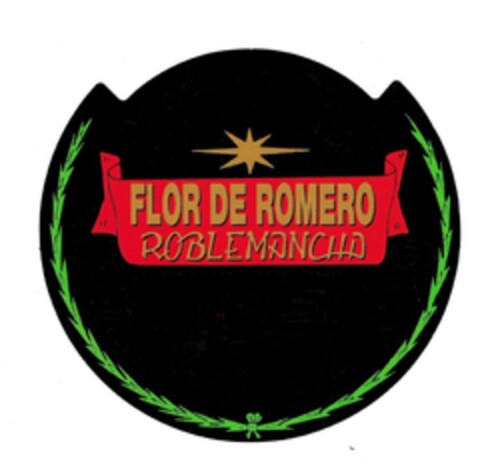 FLOR DE ROMERO  ROBLEMANCHA Logo (EUIPO, 27.04.2015)