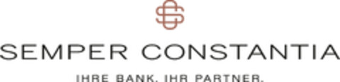 SEMPER CONSTANTIA IHRE BANK. IHR PARTNER. Logo (EUIPO, 12/04/2015)