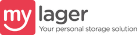 my lager Your personal storage solution Logo (EUIPO, 30.11.2016)