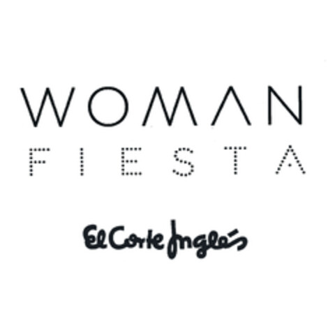 WOMAN FIESTA EL CORTE INGLES Logo (EUIPO, 25.07.2018)