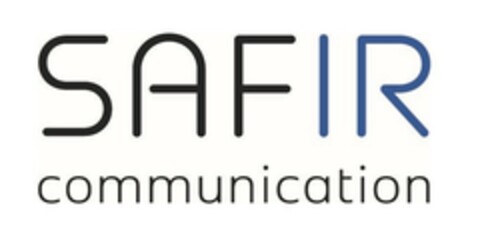 SAFIR COMMUNICATION Logo (EUIPO, 03.06.2019)