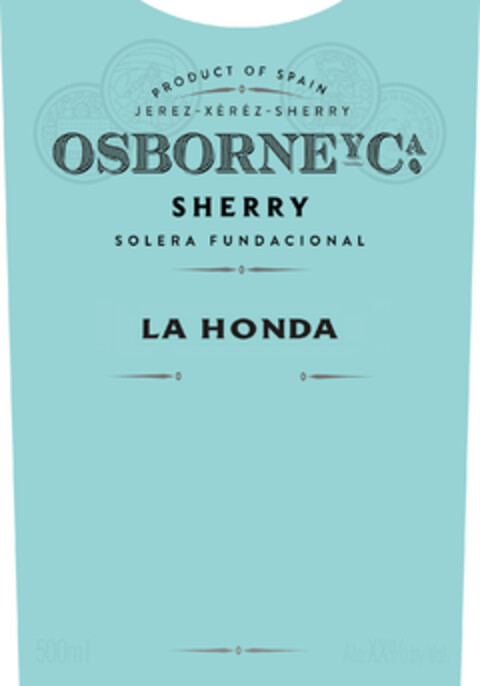 OSBORNE LA HONDA Logo (EUIPO, 14.01.2021)