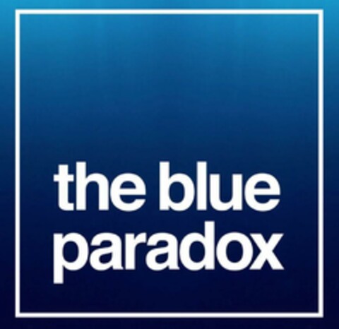 the blue paradox Logo (EUIPO, 13.10.2023)