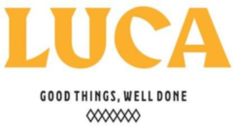 LUCA GOOD THINGS, WELL DONE Logo (EUIPO, 17.04.2024)