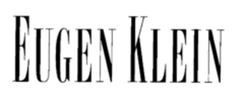 EUGEN KLEIN Logo (EUIPO, 04.02.1997)