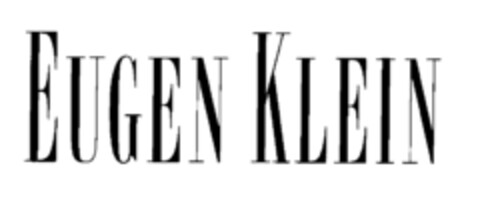 EUGEN KLEIN Logo (EUIPO, 02/04/1997)