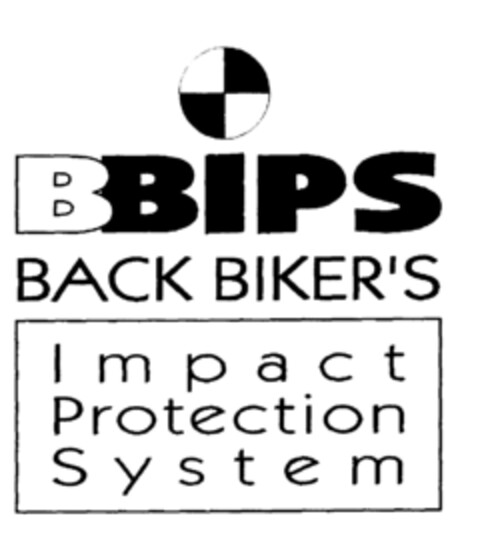 BBIPS BACK BIKER'S Impact Protection System Logo (EUIPO, 05/16/1997)