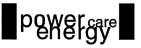 POWER CARE ENERGY Logo (EUIPO, 22.07.1999)