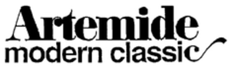 Artemide modern classic Logo (EUIPO, 29.09.1999)