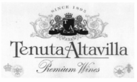 Tenuta Altavilla Since 1895 T A Premium Wines Logo (EUIPO, 07.03.2001)