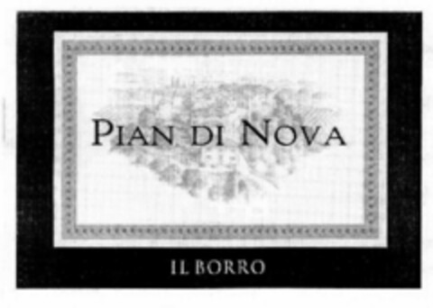 PIAN DI NOVA IL BORRO Logo (EUIPO, 09.05.2002)