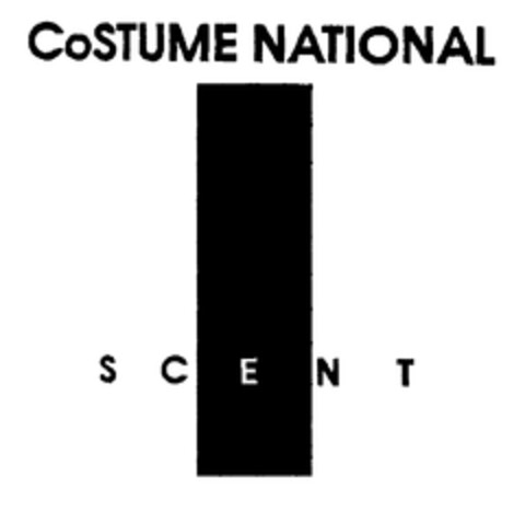 CoSTUME NATIONAL SCENT Logo (EUIPO, 04.10.2002)