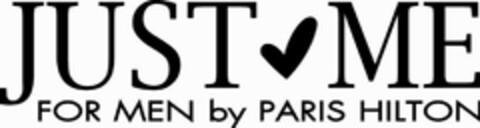 JUST ME FOR MEN by PARIS HILTON Logo (EUIPO, 10.04.2006)