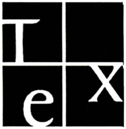 TeX Logo (EUIPO, 27.04.2007)