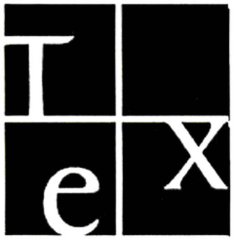 TeX Logo (EUIPO, 04/27/2007)