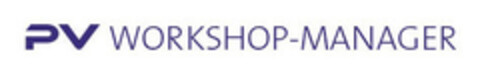 PV WORKSHOP-MANAGER Logo (EUIPO, 05.06.2007)