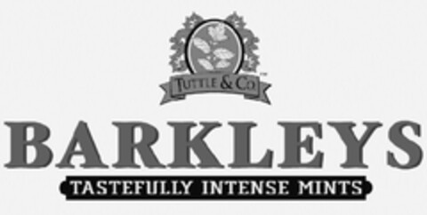 TUTTLE & CO. BARKLEYS TASTEFULLY INTENSE MINTS Logo (EUIPO, 04.12.2009)