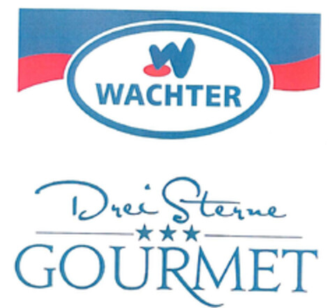 WACHTER
Drei Sterne GOURMET Logo (EUIPO, 07/06/2010)