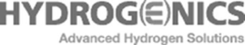 HYDROGENICS ADVANCED HYDROGEN SOLUTIONS Logo (EUIPO, 05/25/2011)