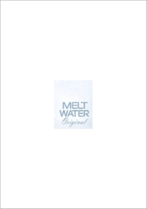 MELT WATER Original Logo (EUIPO, 03.04.2012)