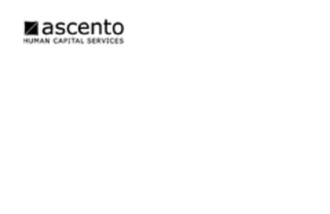 ascento human capital services Logo (EUIPO, 25.05.2012)