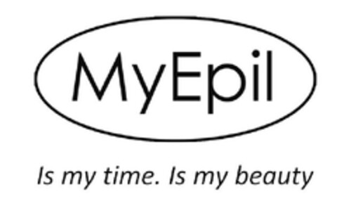 MyEpil Is my time. Is my beauty Logo (EUIPO, 05.04.2013)